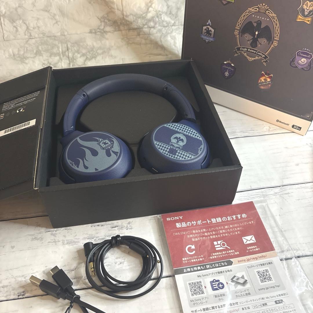 【美品】SONY WH-XB700 ツイステ オクタヴィネル　ヘッドホン　ブルー