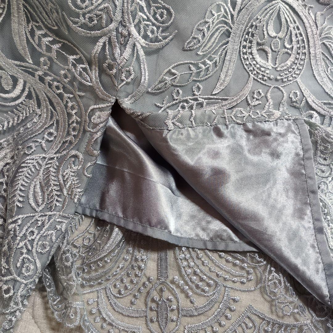 haremode ハレモード ワンピース グレー 4Lサイズ