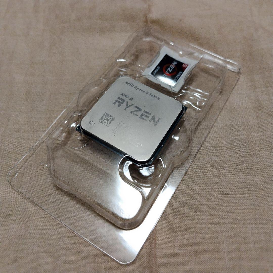 AMD Ryzen 5 5600X(クーラー無し)