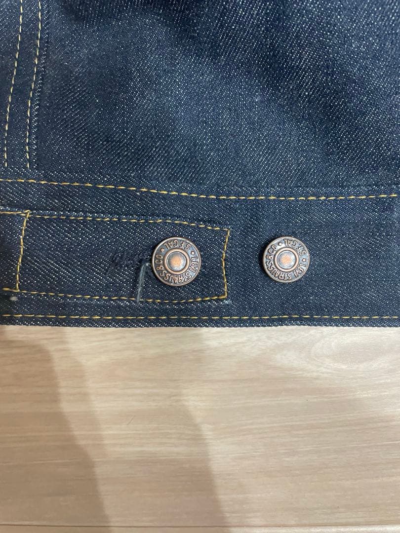 【ほぼ新】Levi's Lot 557 XX サイズ48 ボタン裏555 濃紺