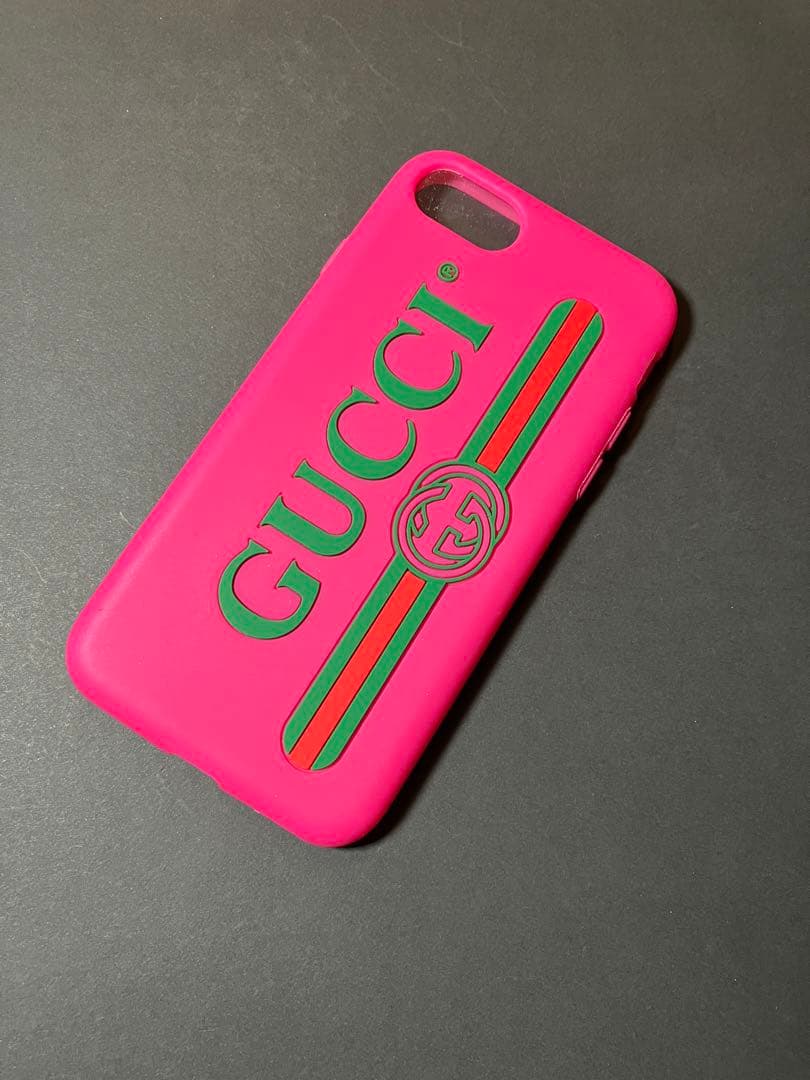 GUCCI グッチ　iPhoneケース×2個セット　ピンク