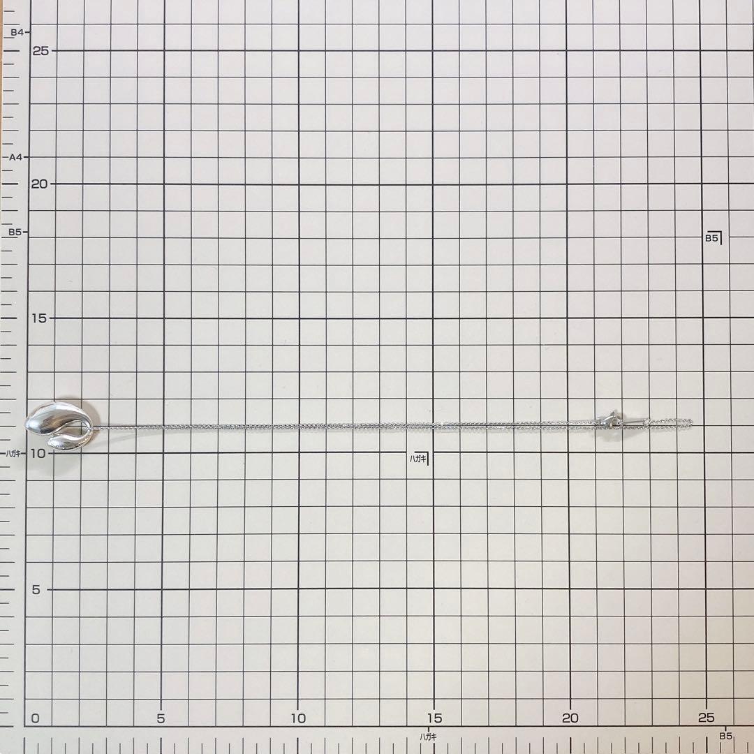 【美品】ティファニー ダブルティアドロップ ネックレス 925 シルバー 希少