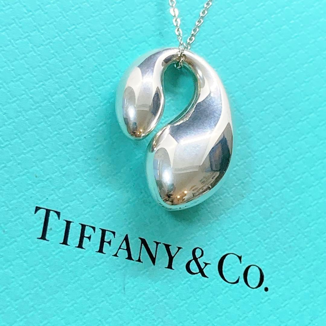 【美品】ティファニー ダブルティアドロップ ネックレス 925 シルバー 希少
