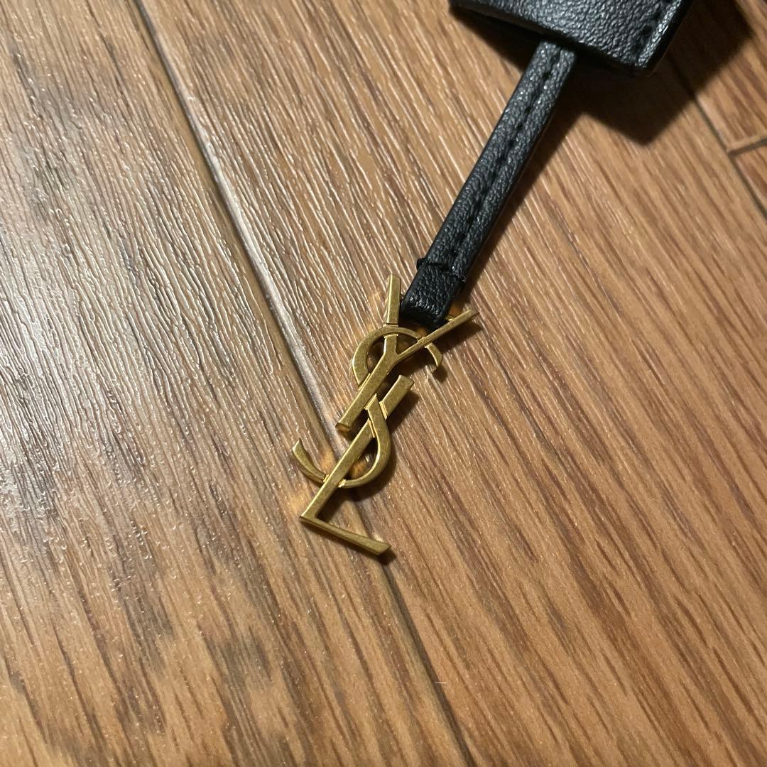 SAINT LAURENT サンローラン トートバッグ ブラック レザー