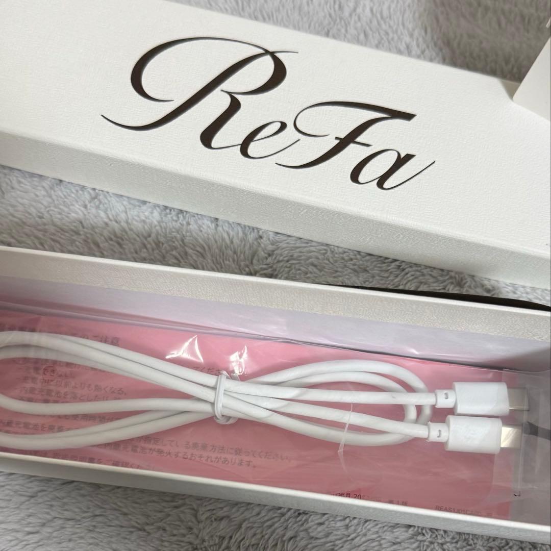 【新品未使用】リファ フィンガー アイロン ST ホワイト 白