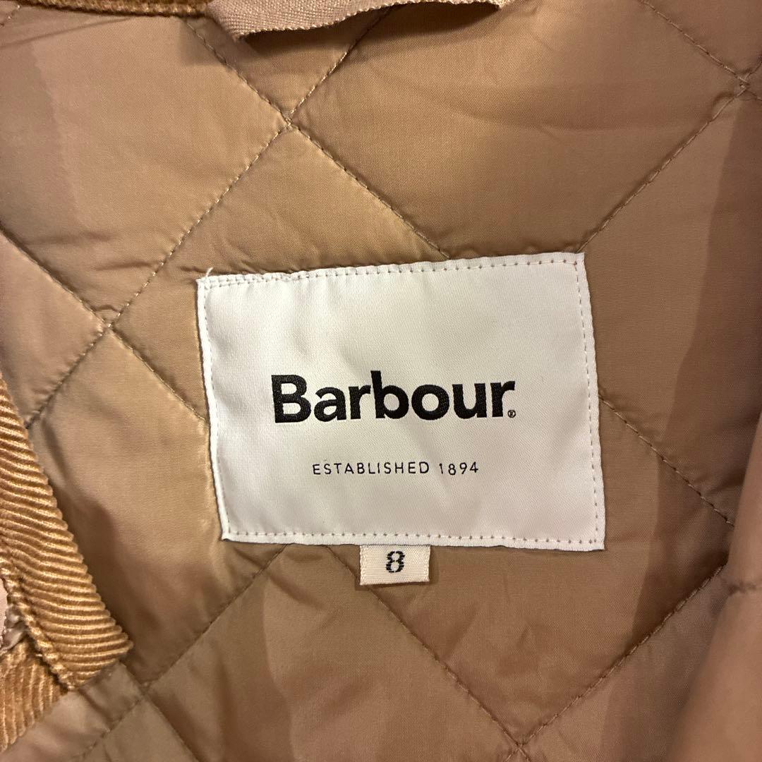 Barbourキルティングコート