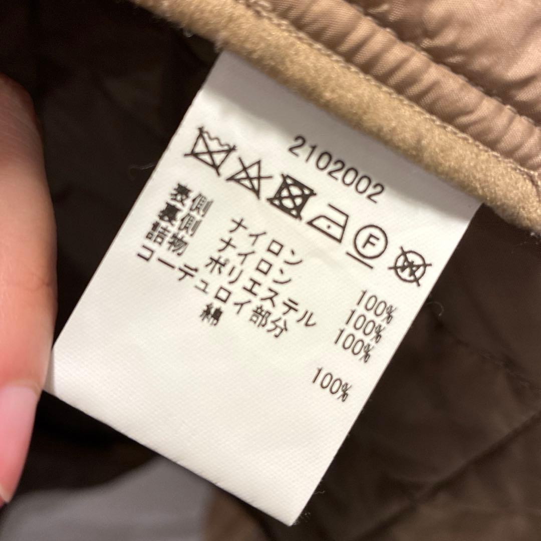 Barbourキルティングコート