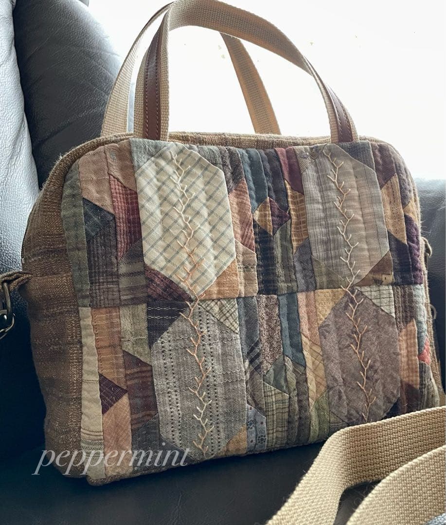 パッチワークバッグ2wayバッグ