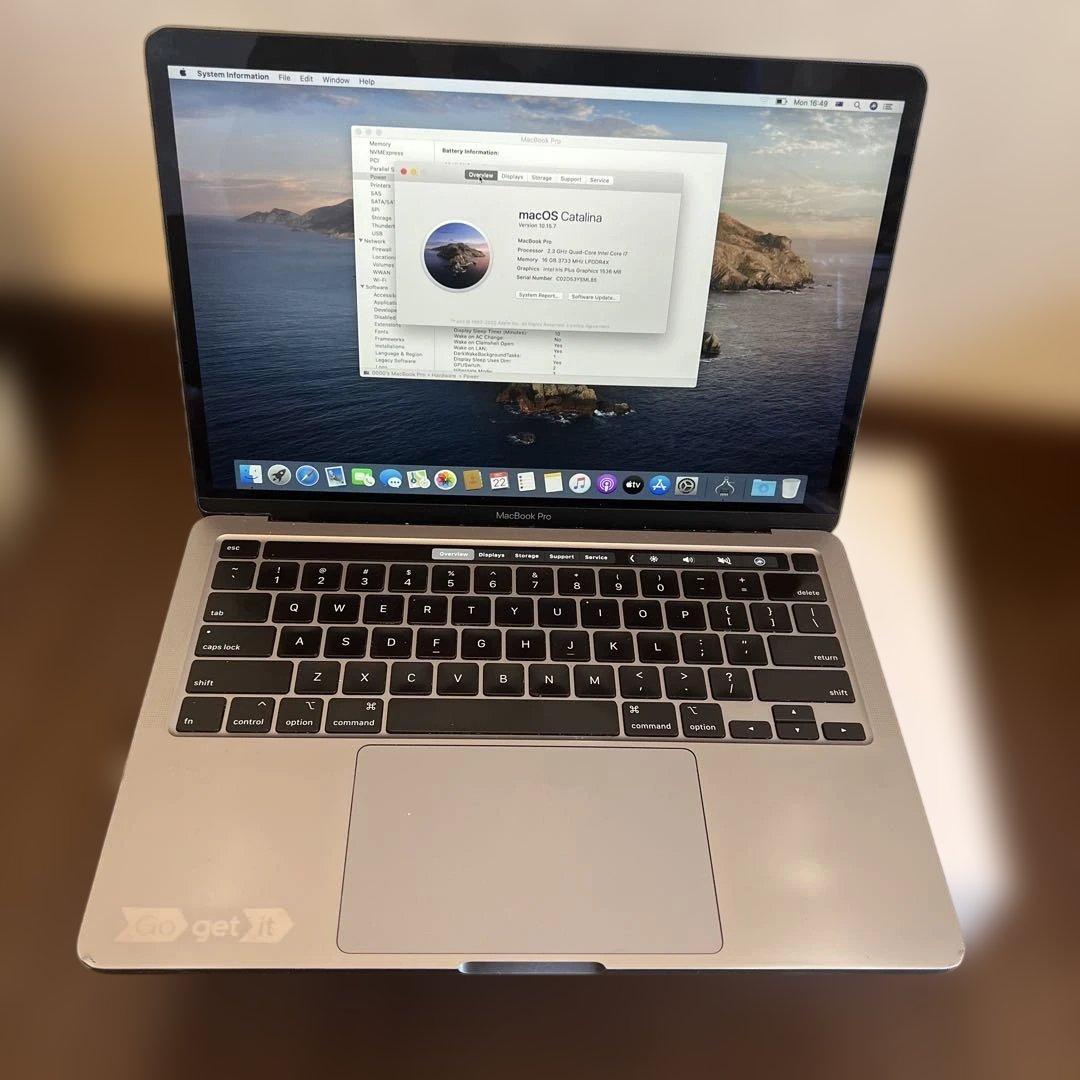 ち*わ様 MacBook Pro 2020 i7 16gB 512GB