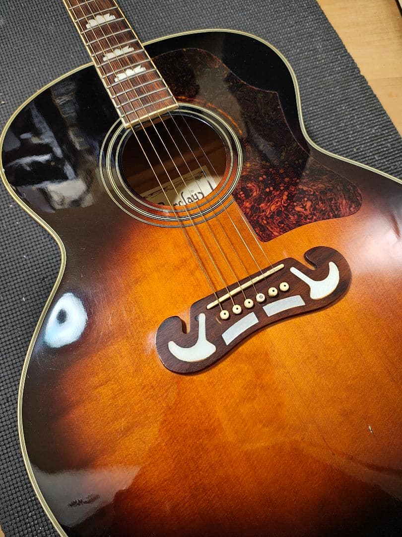 Barelay GJ-350ジャンボ/Gibsonヘッド