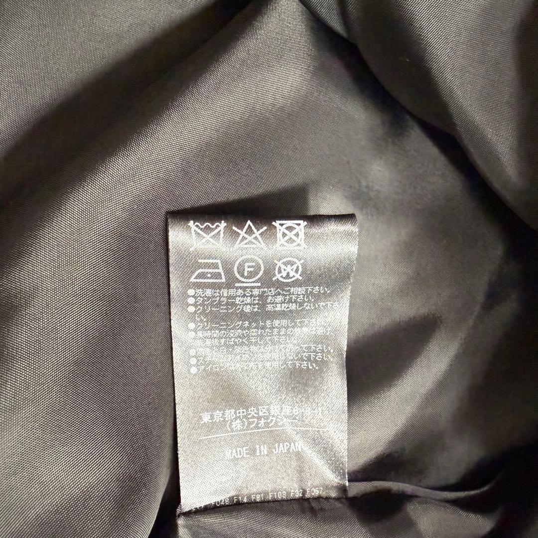 極美品✨定価12万 フォクシー プリーツスリーブドレス ウール ブラック 40