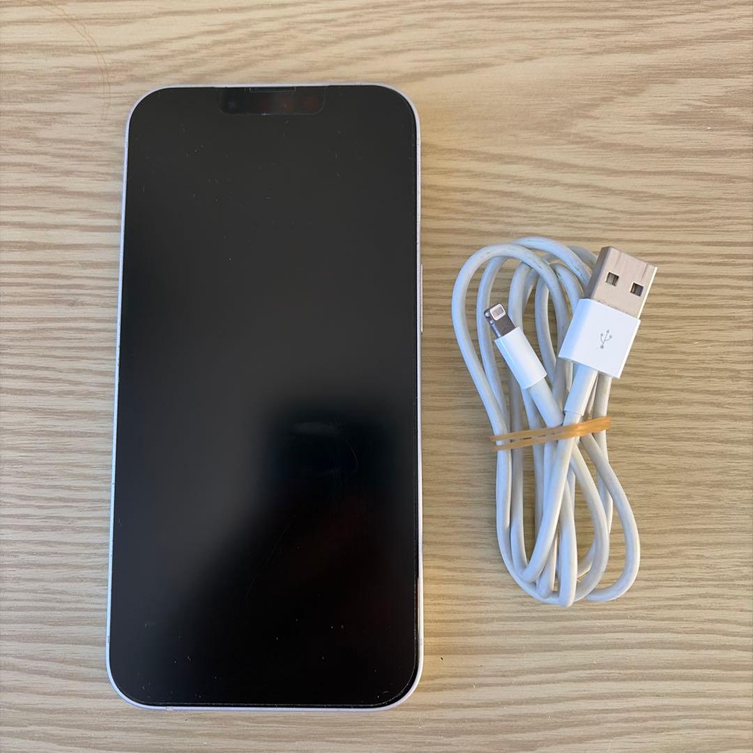 Apple iPhone 13 本体 128GB USBケーブル付