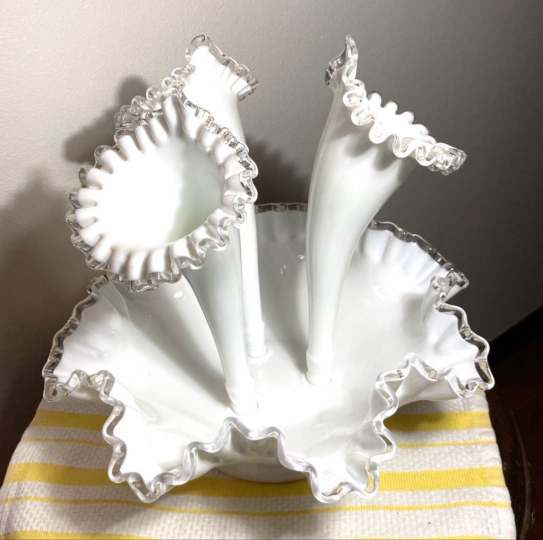 フェントン　シルバークレスト　フラワーベース