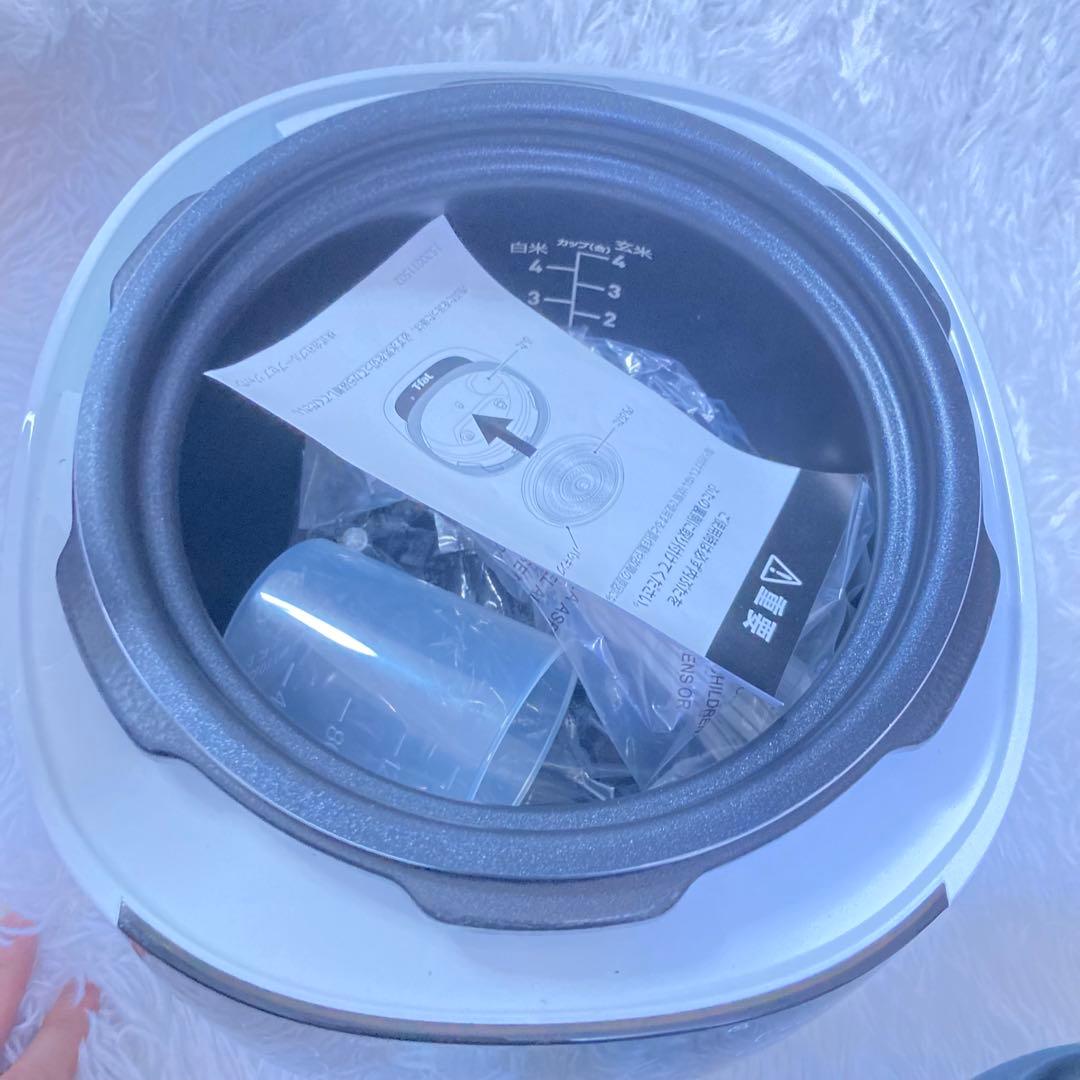 極美品　ティファール　ラクラクッカー　CY3511JP 電気圧力鍋　ホワイト