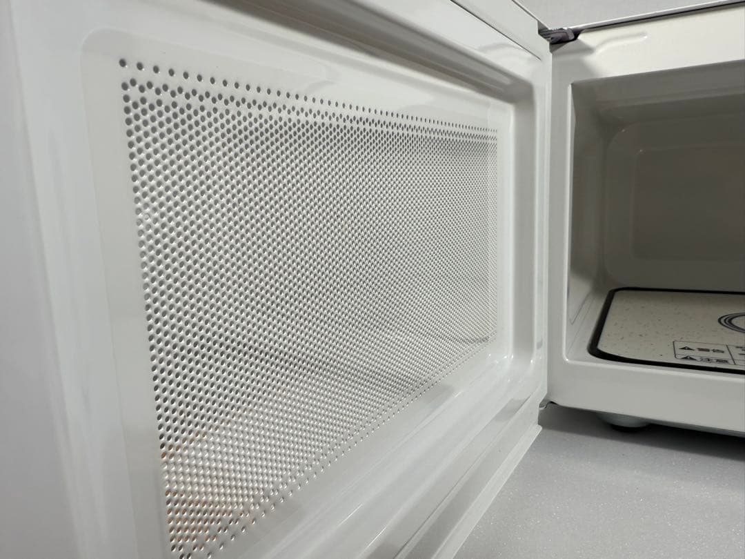 [山善] 電子レンジ 18L フラットテーブルYRL-F180(W)