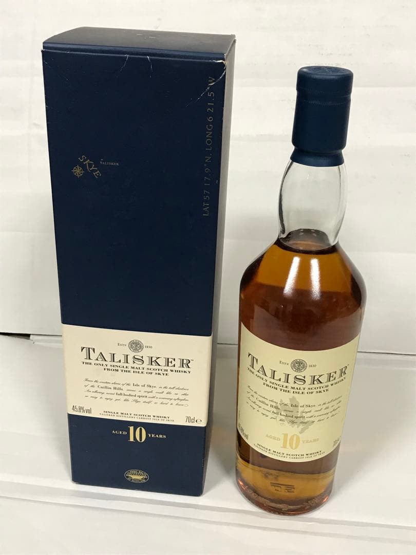 旧ボトル【☆TALISKER】10年