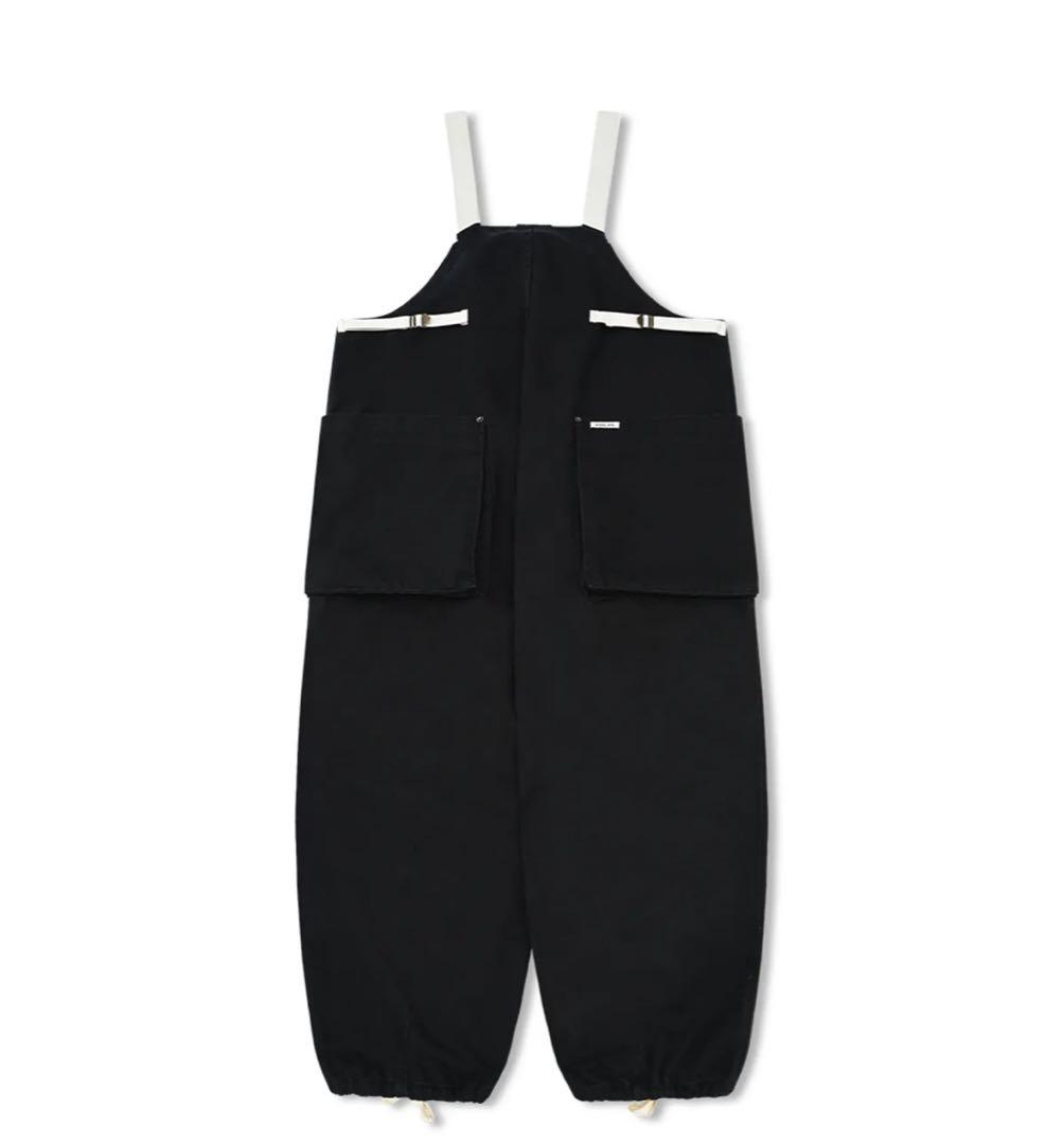 ANGLAN アングラン　バルーン　オーバーオール　ブラック　musinsa