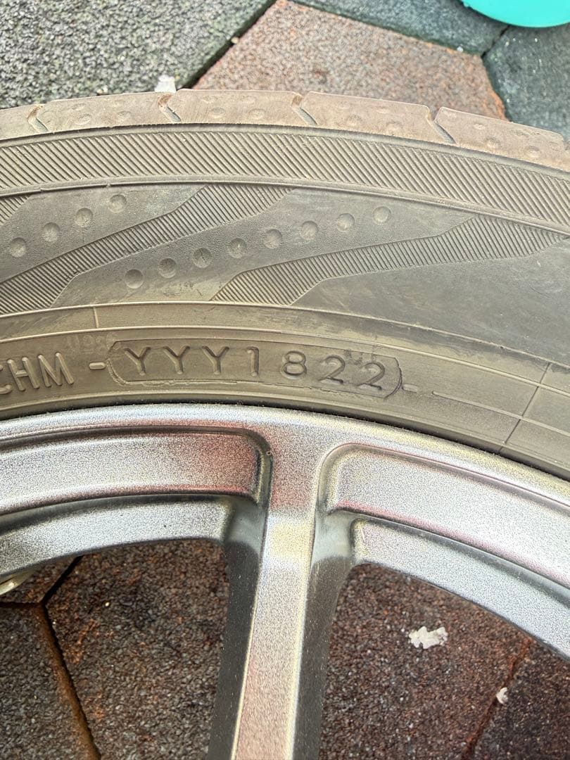 送料込み　ハスラー15インチ アルミホイールセット ブルーアース付き