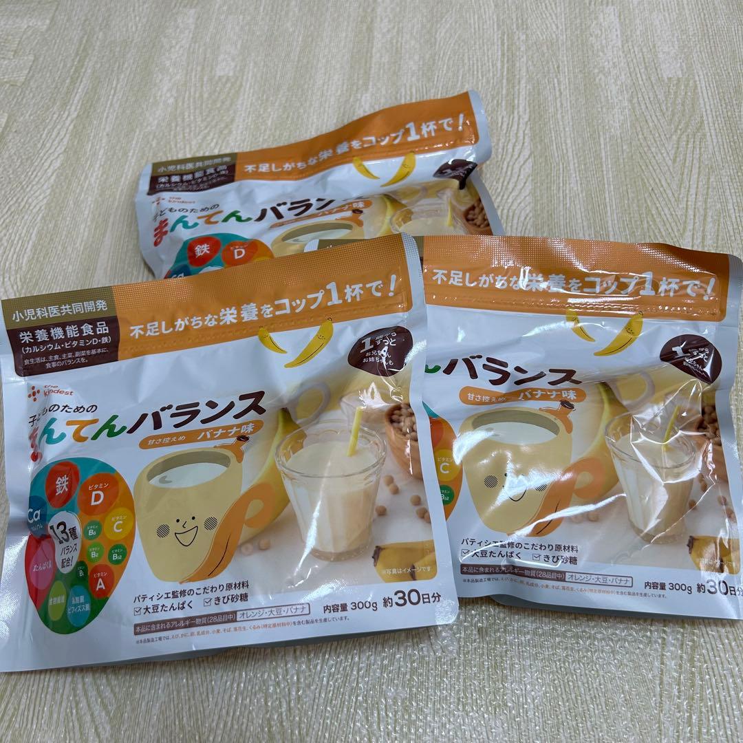 まんてんバランス　バナナ味300g×3袋