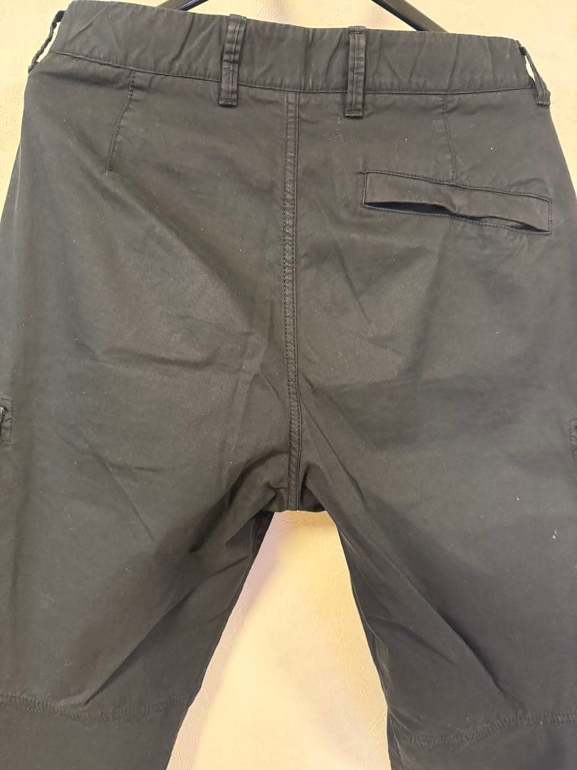 Stone  ブラックカーゴパンツ ストーンアイランド