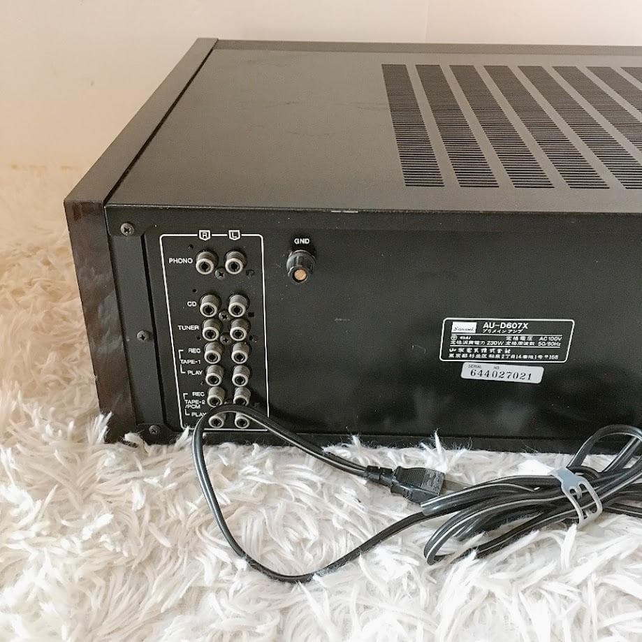 SANSUI AU-D607X プリメインアンプ INTEGRATED サンスイ