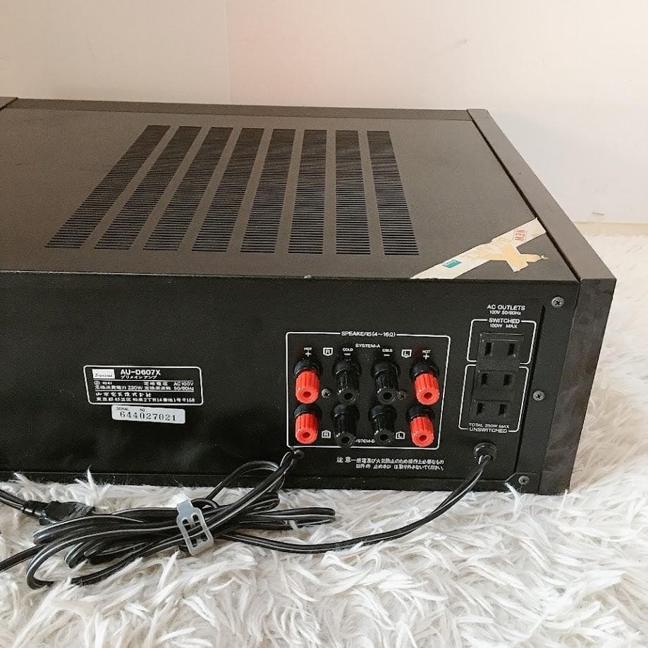 SANSUI AU-D607X プリメインアンプ INTEGRATED サンスイ