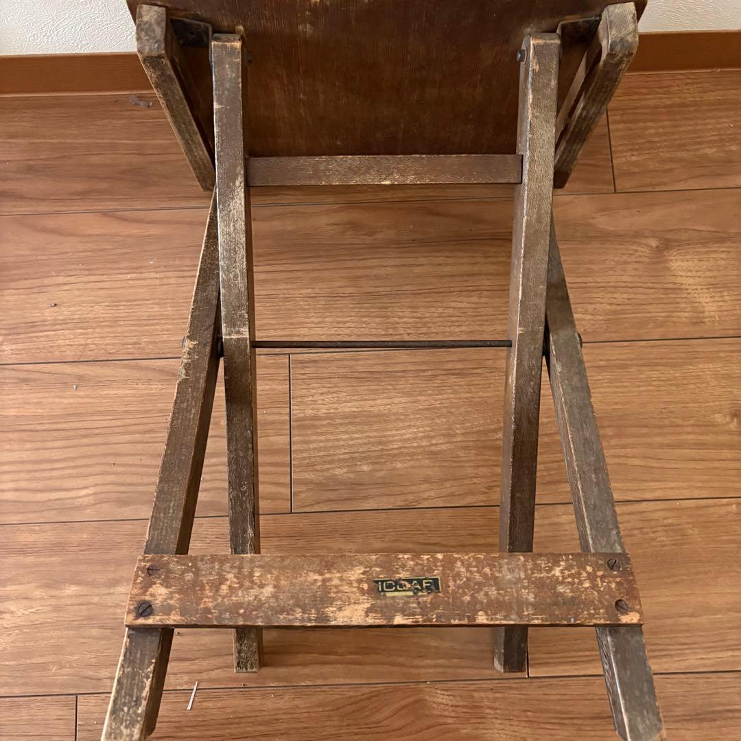 希少　ヴィンテージ RICCAR リッカー　折りたたみスツール　椅子　ミシン