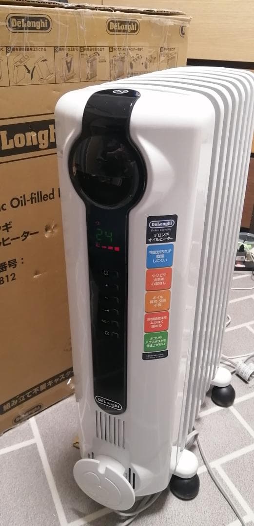 デロンギ DeLonghi JRE0812 オイルヒーター