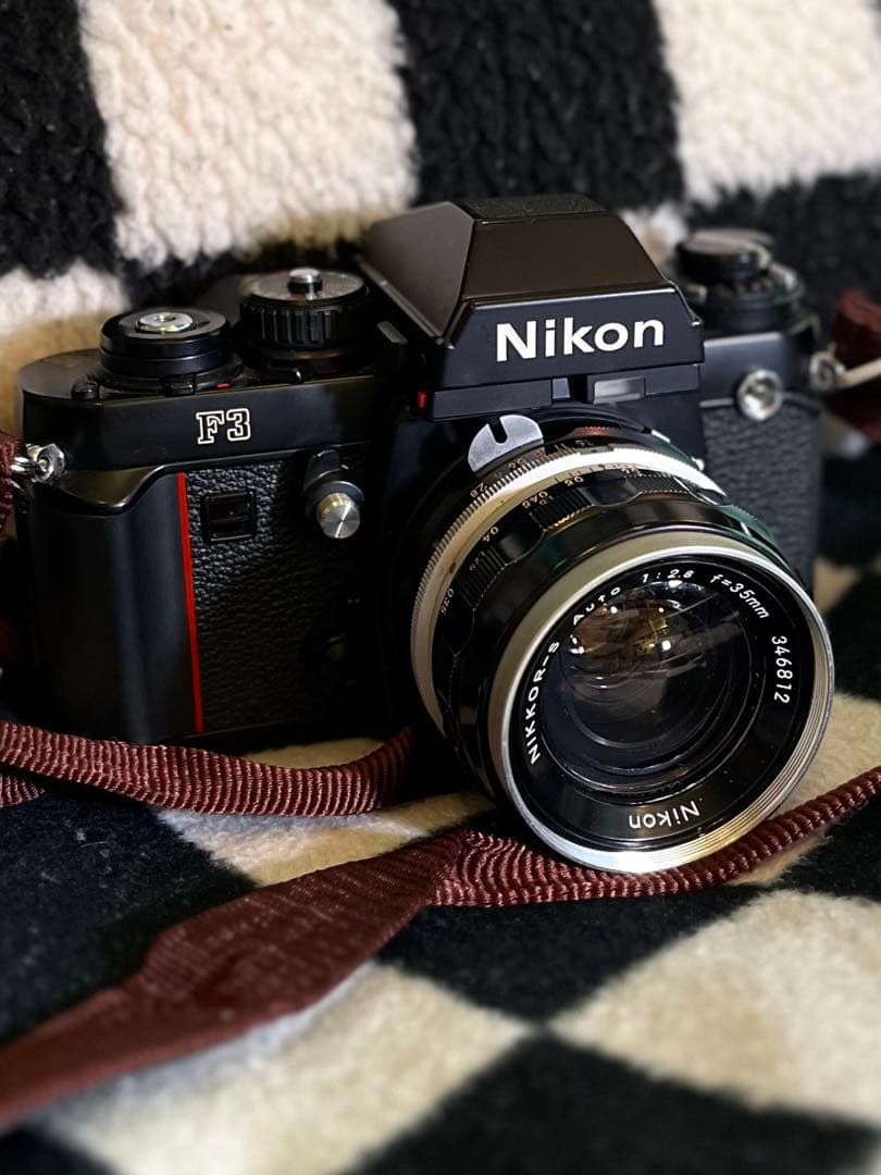 Nikon F3 フィルムカメラ レンズ35mm f2.8