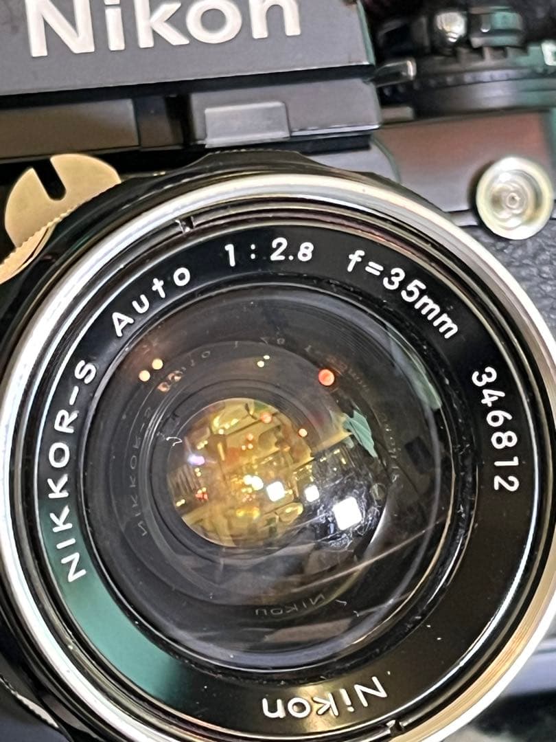 Nikon F3 フィルムカメラ レンズ35mm f2.8
