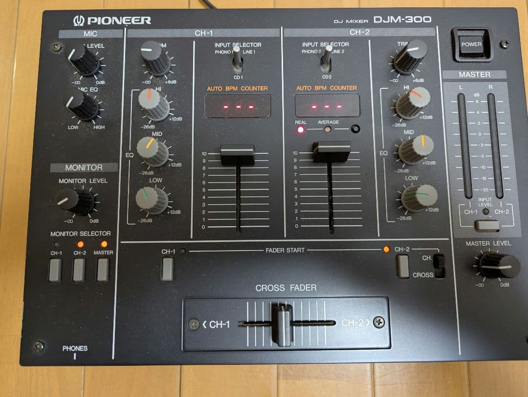 と*ん様 PIONEER パフォーマンスDJミキサー DJM-300 ブラック