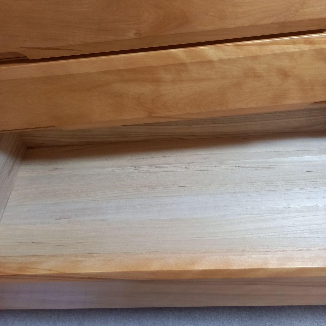 洋服タンス チェスト ナチュラル カントリー 水目桜 ミズメサクラ 総桐 民芸