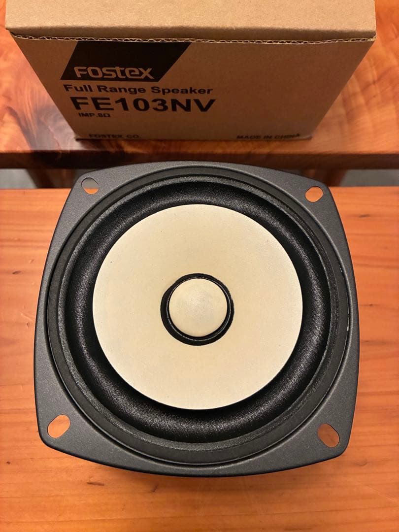 Fostex 10cmフルレンジユニット FE103NV １ペア 新品生産終了品