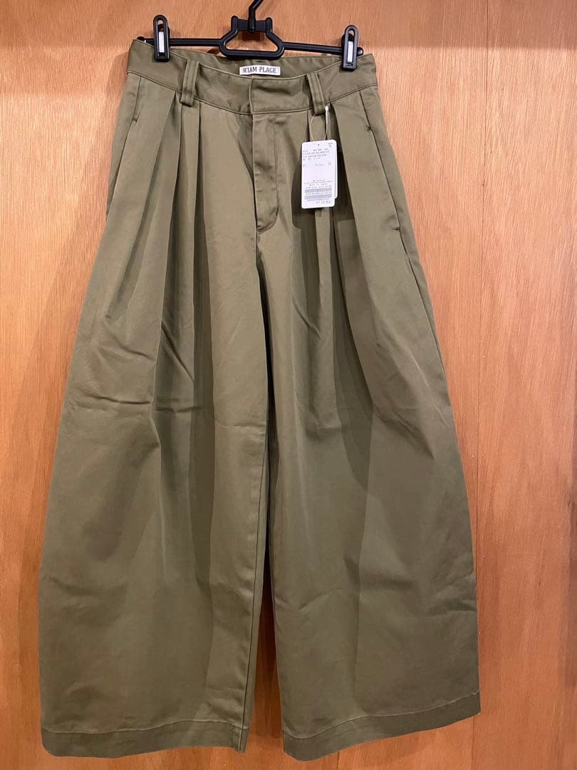 Plage R’IAM Super wide CHINO パンツ 36