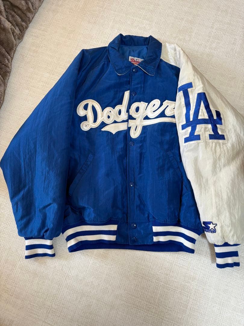 STARTER ドジャース　サテンスタジャン　USA製　90s80s ジャケット