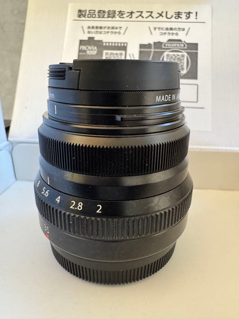 FUJIFILM XF35mmF2 R WR 35mmレンズ