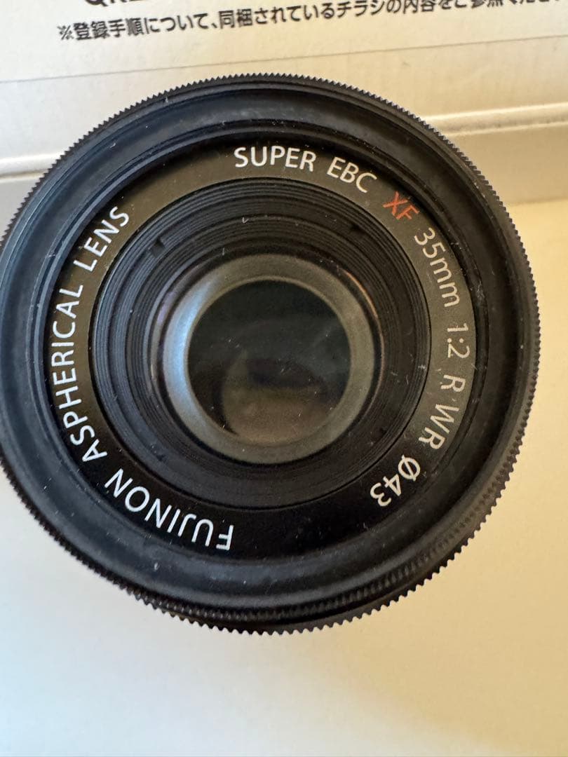 FUJIFILM XF35mmF2 R WR 35mmレンズ
