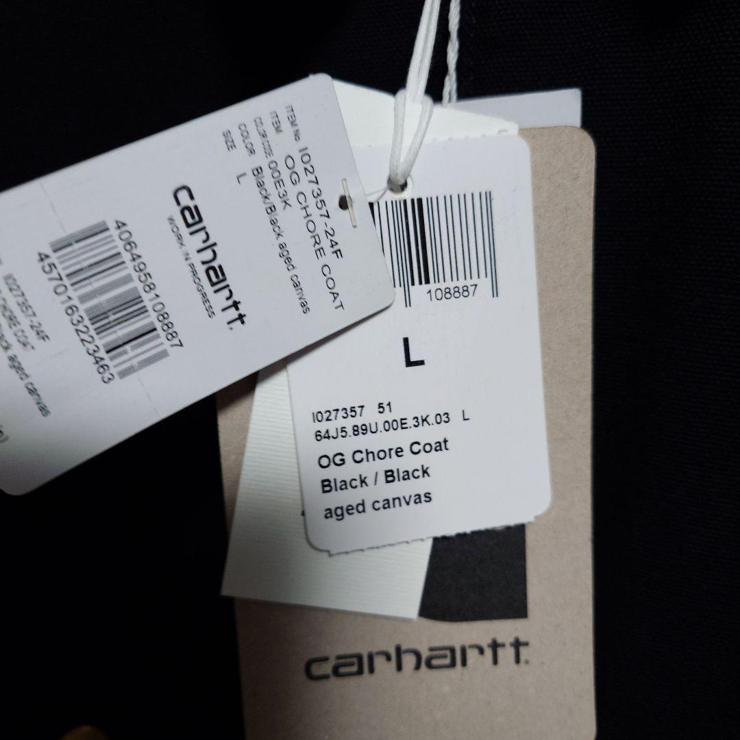 ジャケット・アウター Carhartt WIP OG CHORE COAT Black L