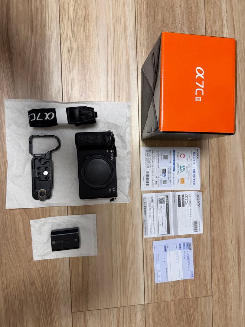 SONY α7C II ミラーレス一眼　撮影枚数9458枚