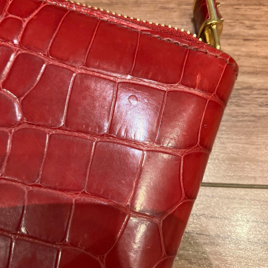 ルイヴィトン激レア赤いクロコダイル ケース