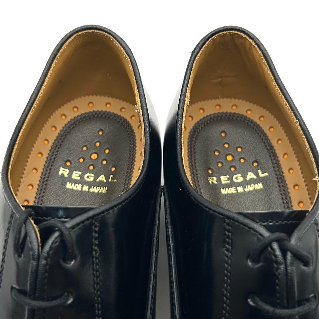 未使用✨ REGAL 【26㎝】 911R ビジネス ストレートチップ ブラック