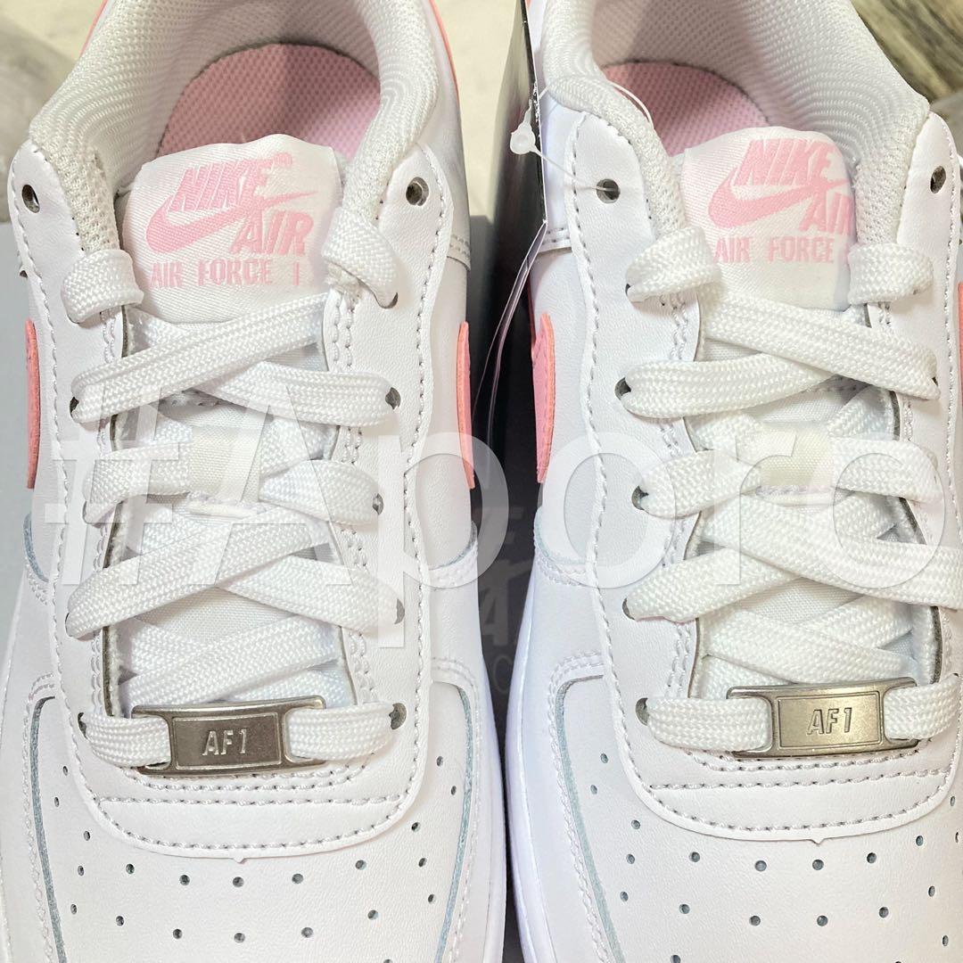 NIKE ナイキ AIR FORCE 1 エアフォース1 ピンク ホワイト 24