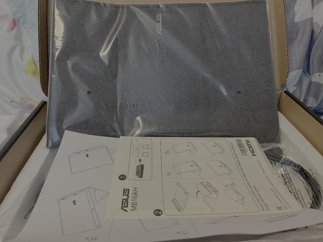 ASUS モバイルモニター 15.6インチ 60Hz モバイルディスプレイ