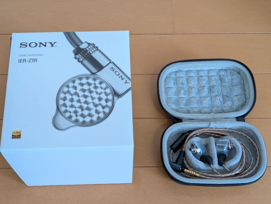 SONY IER-Z1R MUC-M12SB2 キンバーケーブル　ケース付き