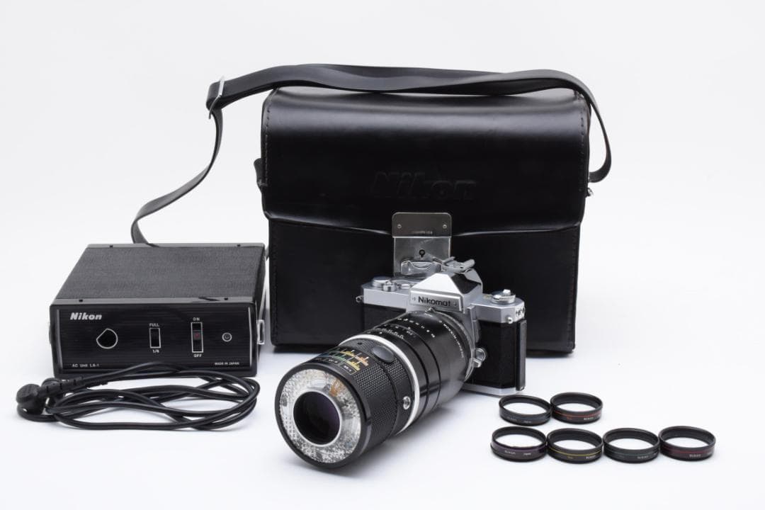 【希少・美品】Nikon メディカルレンズ　フルセット 発光確認済 1076