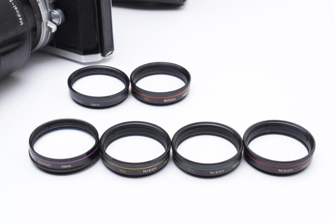 【希少・美品】Nikon メディカルレンズ　フルセット 発光確認済 1076