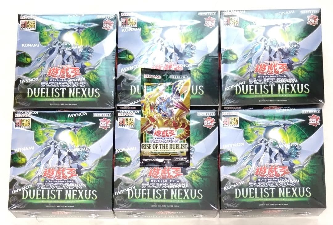 初回生産分シュリンク付遊戯王OCG DUELIST NEXUS　6BOX