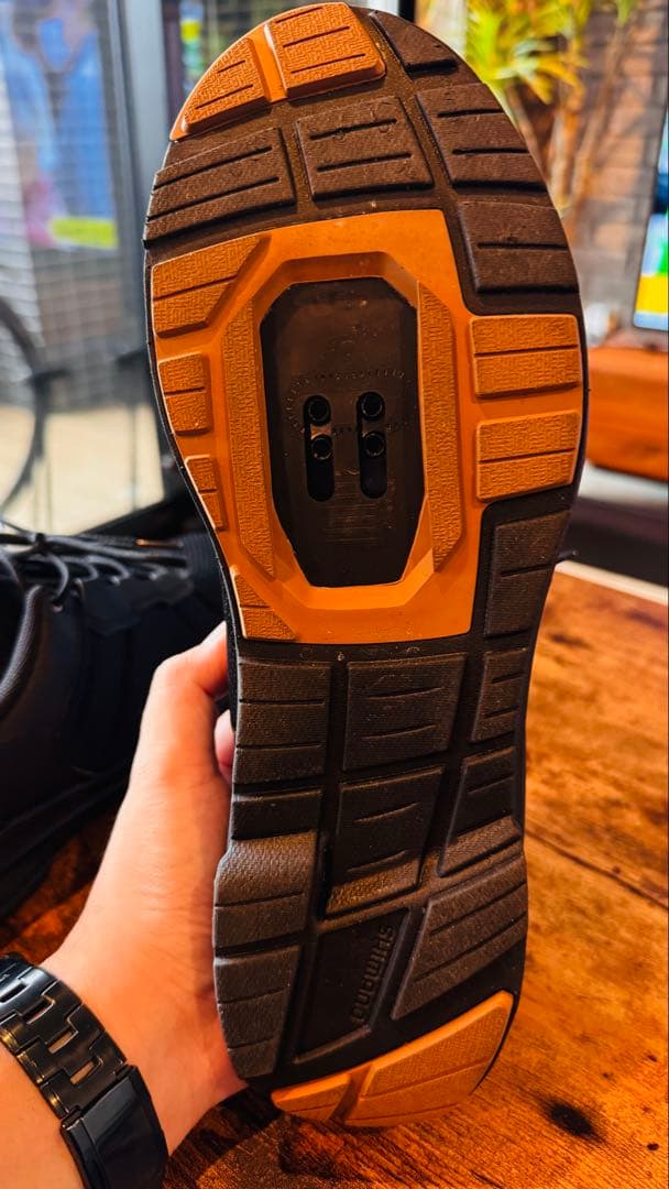 SHIMANO　SPDシューズ　 EX300 【試走のみ使用】