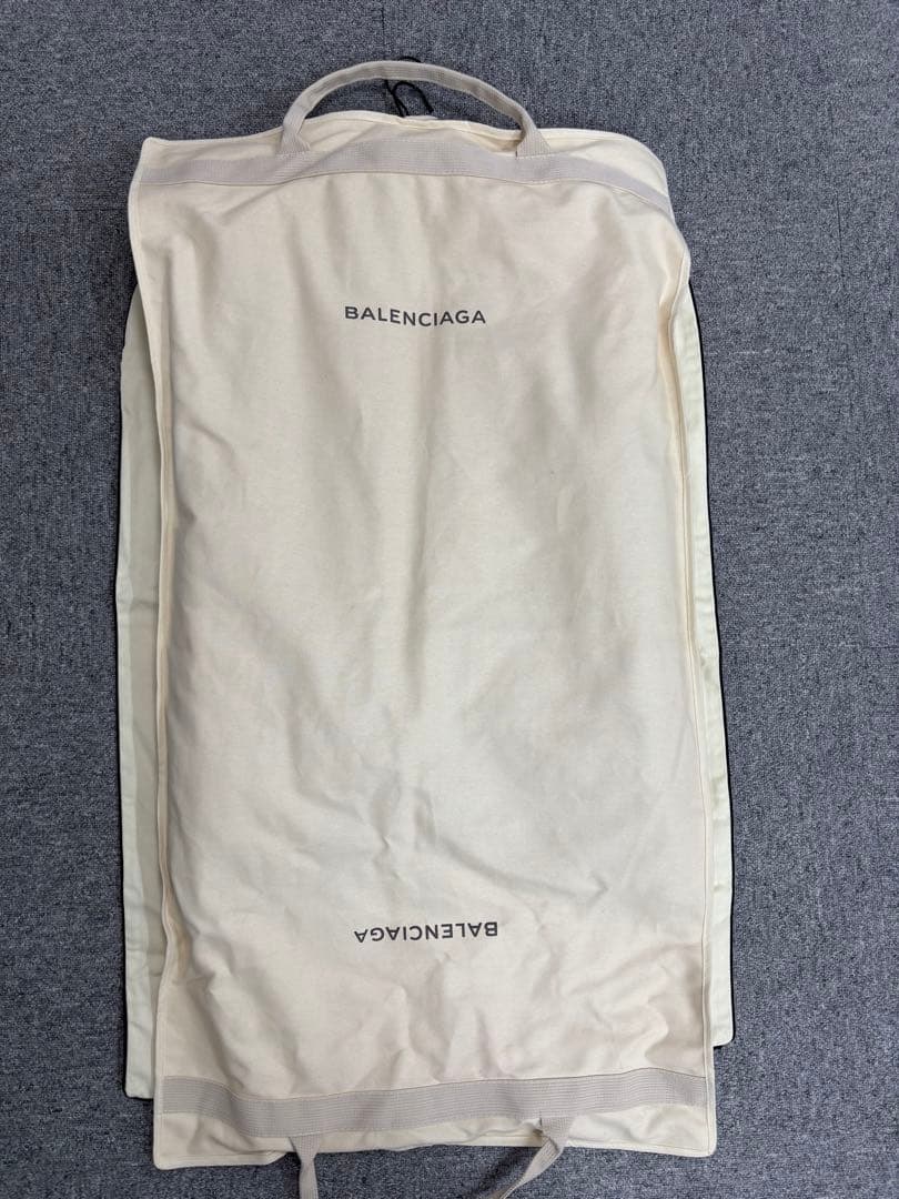 BALENCIAGA ボア襟デニムジャケット