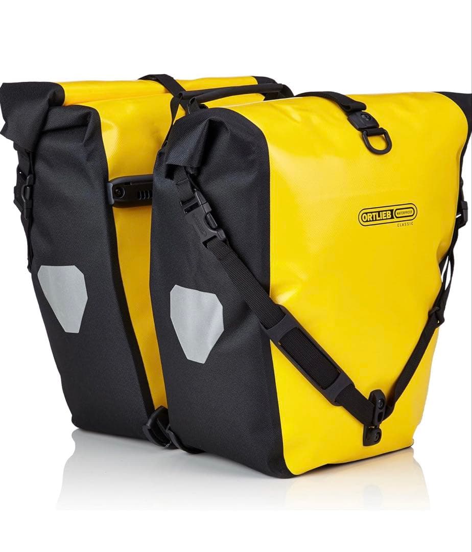 【未使用】ORTLIEB バックローラークラシック　イエロー